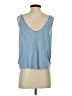 Free People 100% Rayon Blue Sleeveless Blouse Size S - photo 2