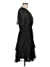Just... Taylor 100% Polyester Polka Dots Black Cocktail Dress Size 6 - photo 4