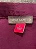 Vince Camuto 100% Polyester Burgundy Sleeveless Blouse Size L - photo 7