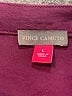 Vince Camuto 100% Polyester Burgundy Sleeveless Blouse Size L - photo 8