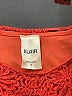 Blair 100% Cotton Orange Short Sleeve Blouse Size S - photo 7