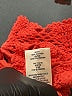 Blair 100% Cotton Orange Short Sleeve Blouse Size S - photo 8
