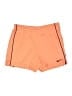 Nike 100% Polyester Orange Athletic Shorts Size M - photo 1