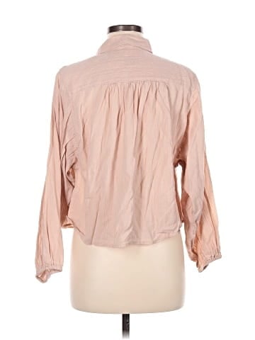 American Eagle Outfitters Long Sleeve Blouse (view 2)