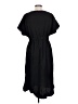 Unbranded 100% Polyester Solid Black Casual Dress Size L - photo 2