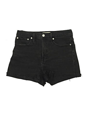 Madewell High-Rise Denim Shorts in Lunar Wash (view 1)