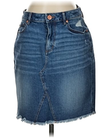 Ann Taylor LOFT Denim Skirt (view 1)