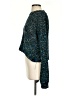 Leith Tweed Teal Pullover Sweater Size S - photo 5