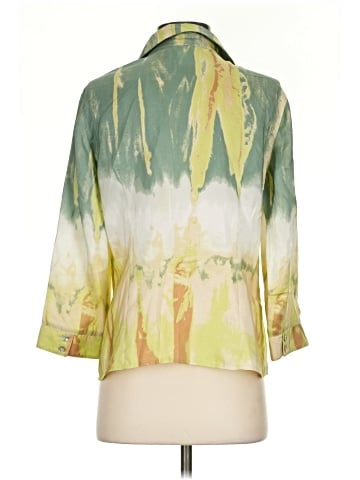 Spanner 3/4 Sleeve Silk Top (view 2)