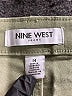 Nine West Solid Green Khakis Size 14 - photo 4