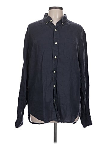 J.Crew Factory Store Long Sleeve Button-Down Shirt (view 1)