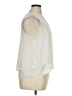 J.Crew 100% Polyester Ivory Sleeveless Blouse Size 14 - photo 4