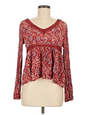 Patrons of Peace Long Sleeve Blouse (view 1)
