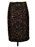 Etcetera Animal Print Brown Casual Skirt Size 2 - photo 1