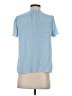 Maison d' Amelie 100% Polyester Blue Short Sleeve Blouse Size XS - photo 2