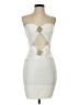 Fashion Nova Silver Cocktail Dress Size S - photo 1