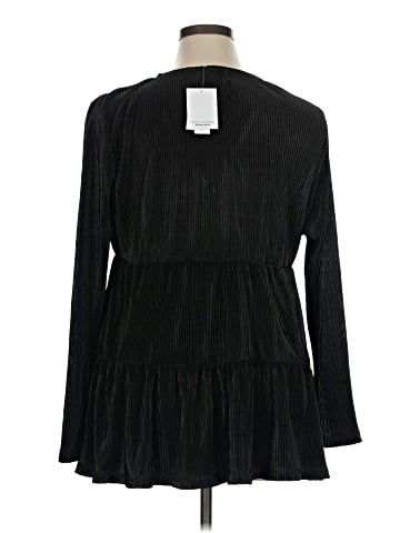 Tinsel Long Sleeve Blouse (view 2)