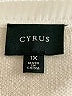 Cyrus Paisley Ivory Pullover Sweater Size 1X - photo 7
