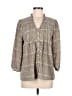Monday Fun 100% Polyester Tan 3/4 Sleeve Blouse Size M - photo 1