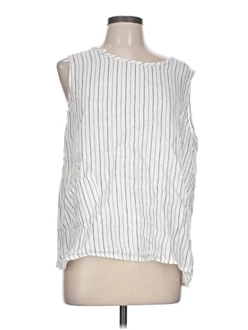 Flax Sleeveless Blouse (view 1)