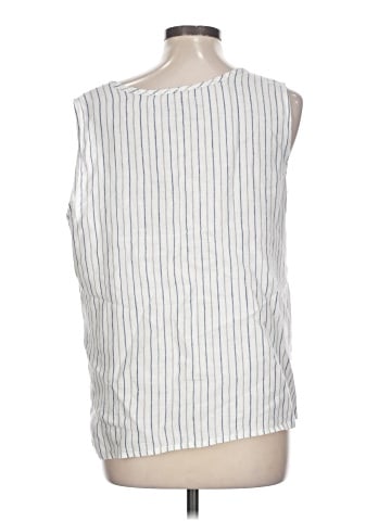 Flax Sleeveless Blouse (view 2)