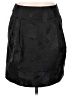 Karen Millen 100% Polyester Graphic Black Formal Skirt Size 8 - photo 1