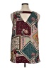 Maurices 100% Polyester Burgundy Sleeveless Blouse Size XL - photo 2