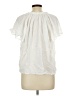 Gap White Short Sleeve Blouse Size L - photo 2