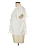Gap White Short Sleeve Blouse Size L - photo 5