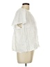Gap White Short Sleeve Blouse Size L - photo 4