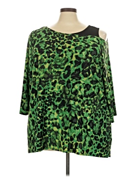 Attitudes By Renee 3/4 Sleeve Top