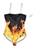 Bear Dance Orange Bodysuit Size S - photo 1