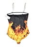 Bear Dance Orange Bodysuit Size S - photo 2