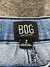 BDG Chevron-herringbone Blue Jeans Size 2 - photo 3