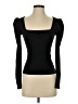 7 For All Mankind Black Long Sleeve Top Size XS - photo 1