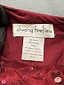 Chasing Fireflies 100% Polyester Stars Burgundy Dress Size 8 - photo 3