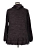 Weekend Suzanne Betro Gray Brown Pullover Hoodie Size 1X - photo 2