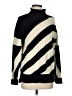 Maeve Stripes Black Turtleneck Sweater Size XS - photo 1