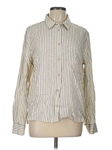 Parfois Long Sleeve Button-Down Shirt (view 1)