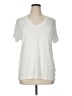 WordsCount Ivory Short Sleeve Top Size XL - photo 1