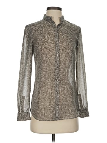 Armani Exchange Long Sleeve Blouse (view 1)