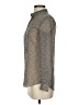Armani Exchange 100% Polyester Tweed Gray Long Sleeve Blouse Size XS - photo 5