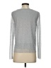 Chico's Silver Long Sleeve Top Size S - photo 2