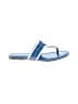 J. McLaughlin Blue Flip Flops Size 8 1/2 - photo 1