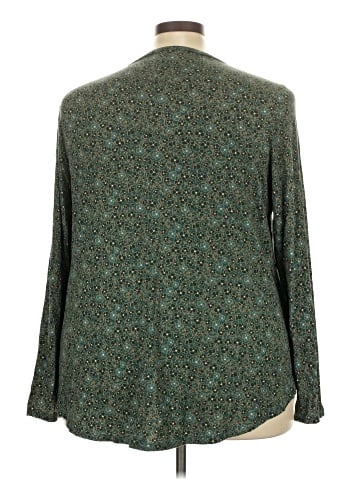 Lane Bryant Long Sleeve Blouse (view 2)