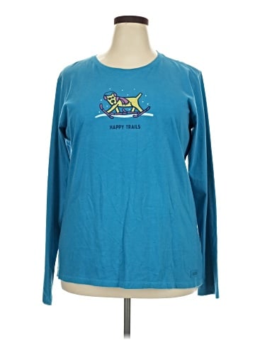 Life Is Good Long Sleeve T-Shirt (view 1)