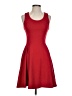 Aqua Solid Red Cocktail Dress Size S - photo 1