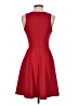 Aqua Solid Red Cocktail Dress Size S - photo 2