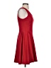 Aqua Solid Red Cocktail Dress Size S - photo 4