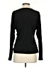 INC International Concepts Black Long Sleeve Top Size S - photo 2